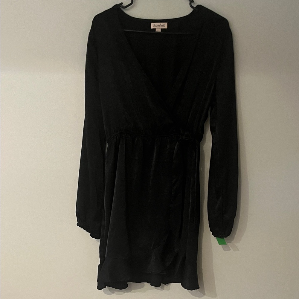 Elegant Black Long Sleeve Dress by Bloomfield